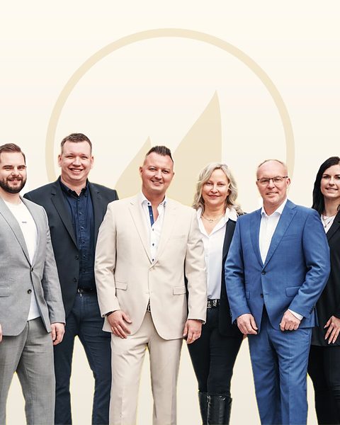 Das Team von Jürgen Brandt in Dresden